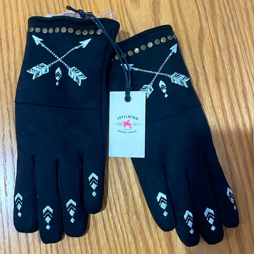 Idyllwind arrow gloves with fleece lining